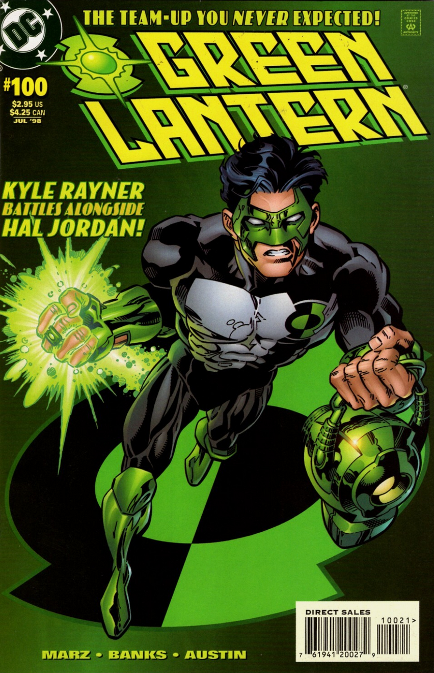 GREEN LANTERN #100 KYLE COVER 1998 Green Lantern DC COMICS