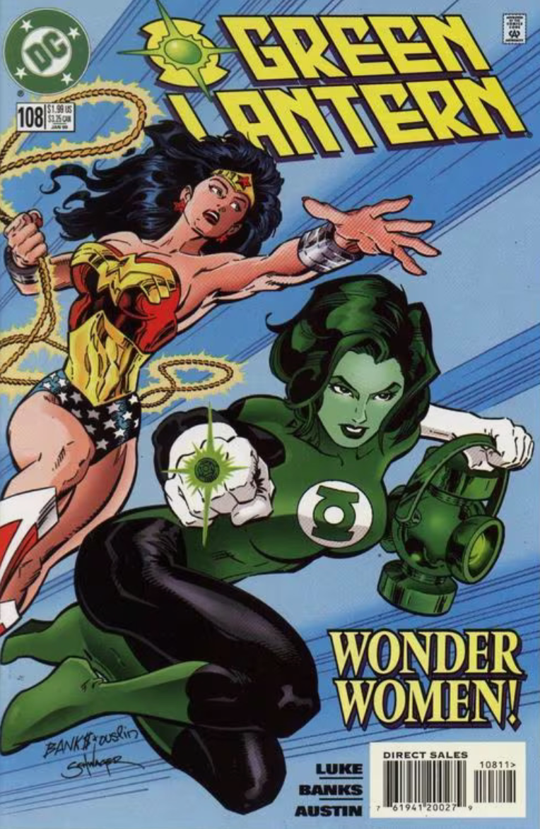 GREEN LANTERN #108 1998 (1ST COVER APP JADE GREEN LANTERN) Green Lantern DC COMICS