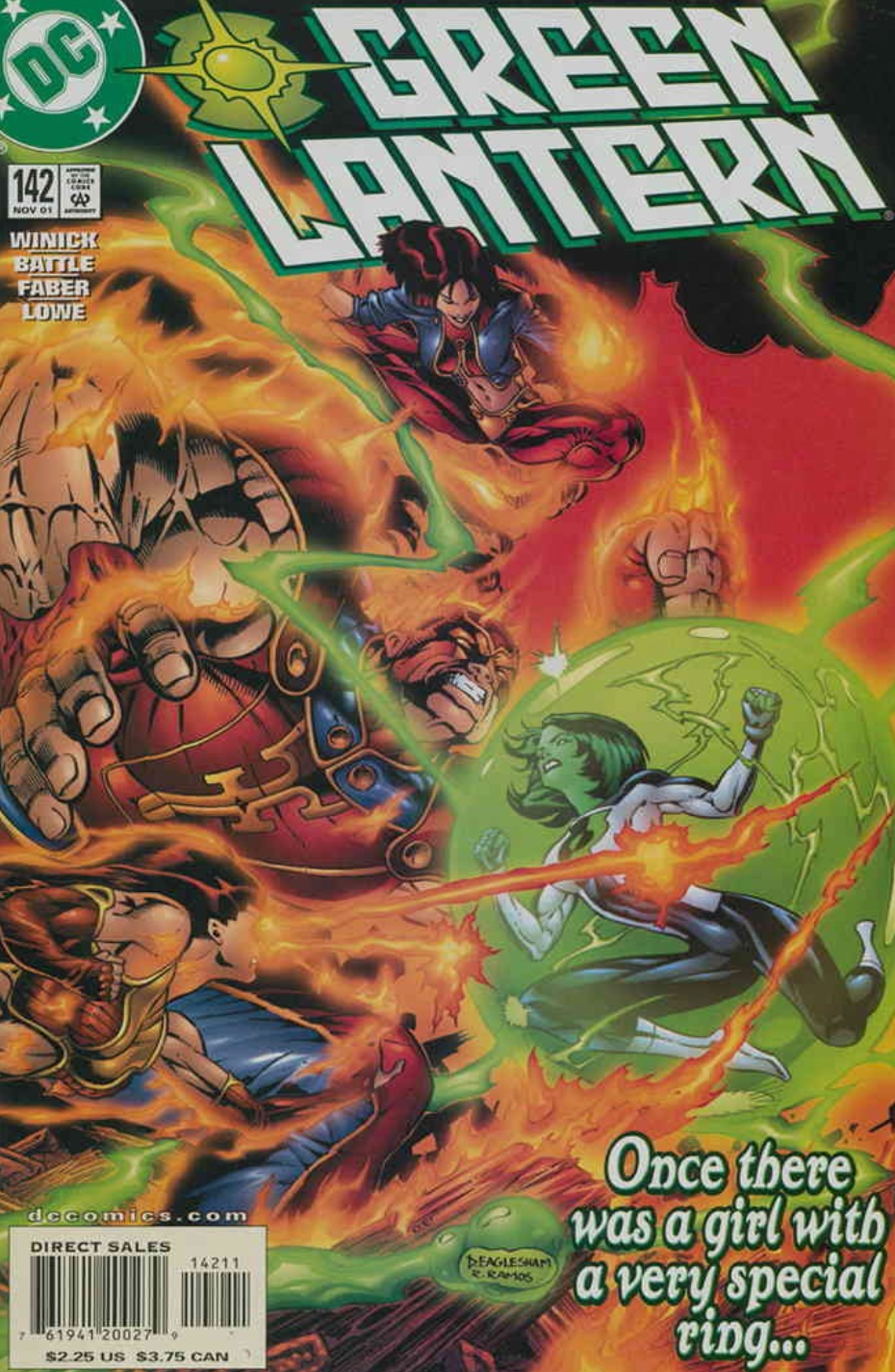 GREEN LANTERN #142 2001 Green Lantern DC COMICS