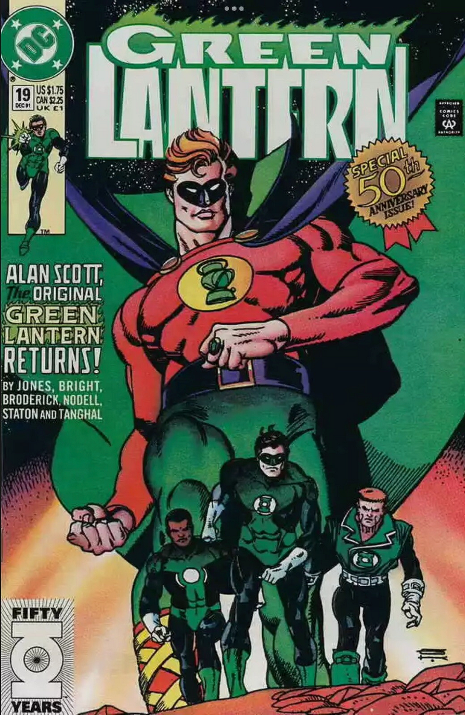 GREEN LANTERN #19 1991 Green Lantern DC COMICS