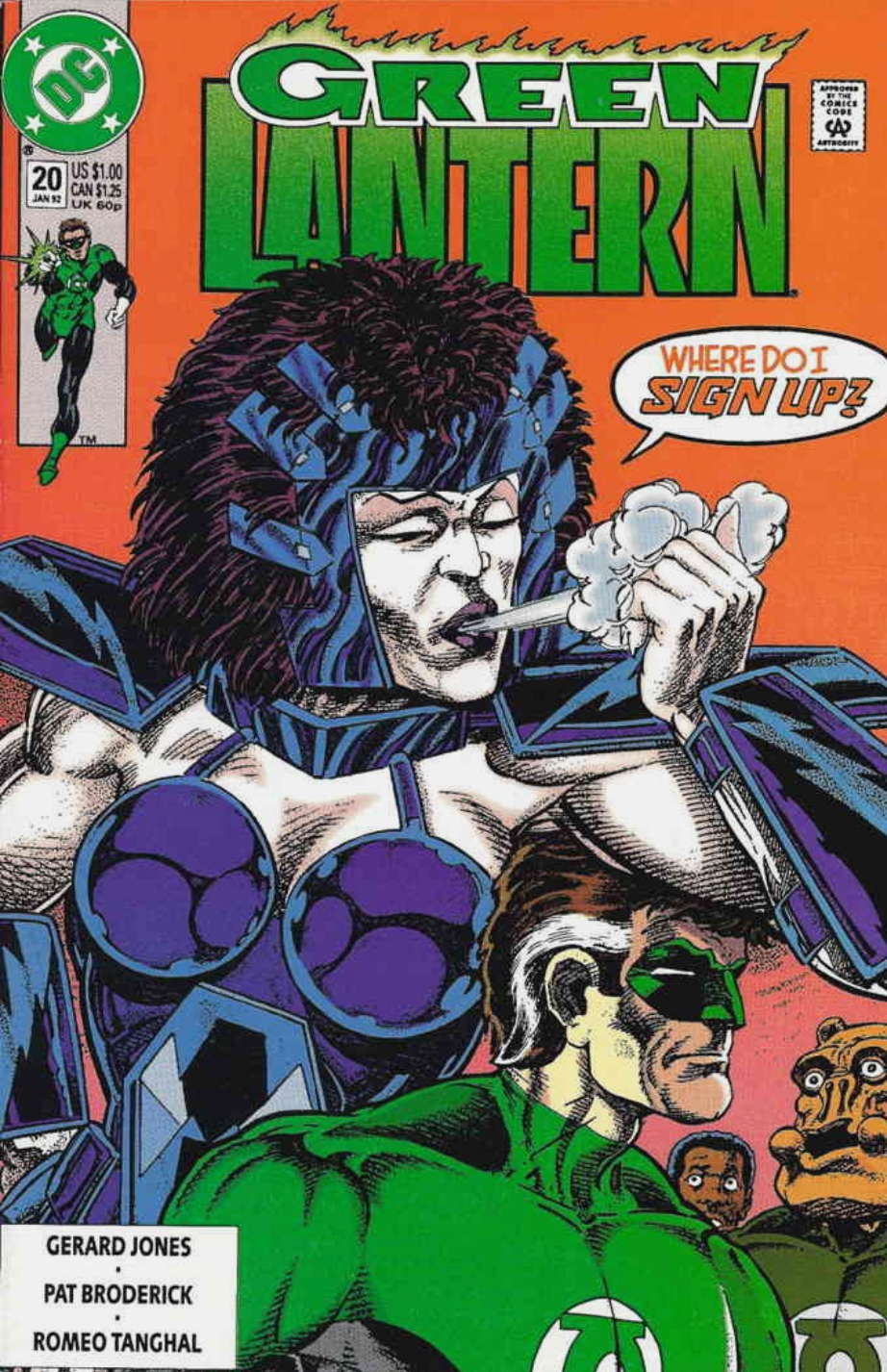 GREEN LANTERN #20 1992 Green Lantern DC COMICS