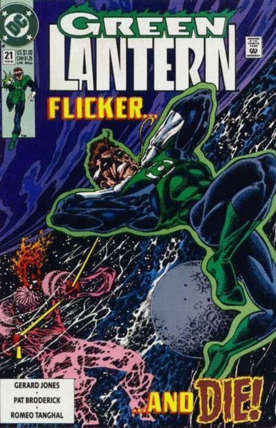 GREEN LANTERN #21 1992 Green Lantern DC COMICS