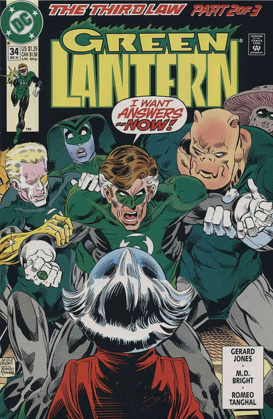 GREEN LANTERN #34 1992 Green Lantern DC COMICS