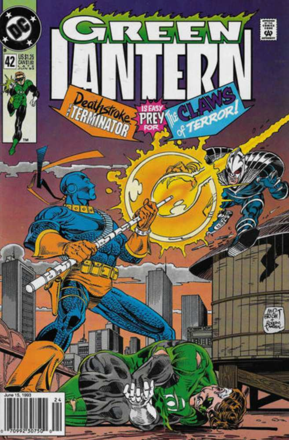GREEN LANTERN #42 1993 NEWSSTAND Green Lantern DC COMICS