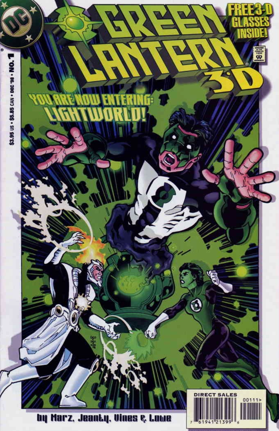 GREEN LANTERN 3D #1 1998 Green Lantern DC COMICS