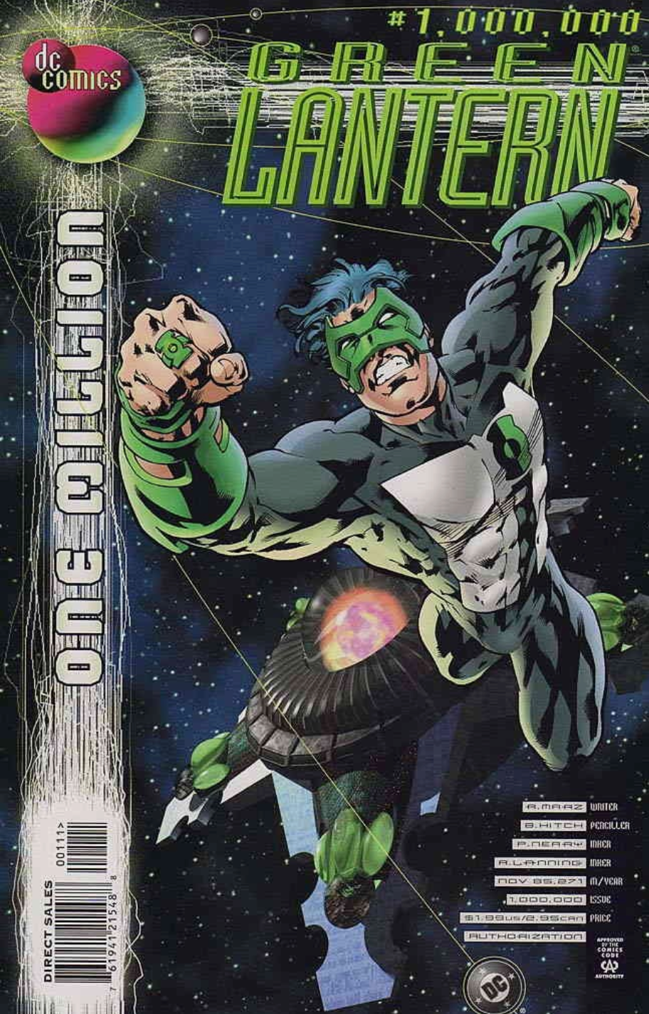 GREEN LANTERN ONE MILLION 1998 Green Lantern DC COMICS