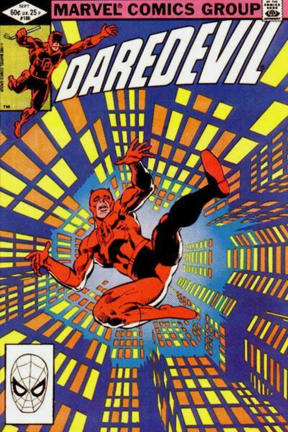 DAREDEVIL #186 1982 Daredevil DC COMICS