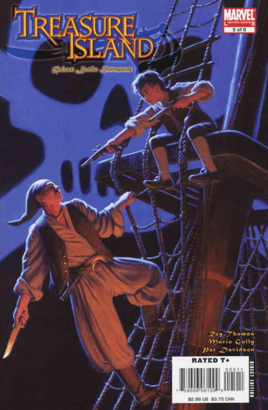 TREASURE ISLAND #5 2007 MARVEL COMICS