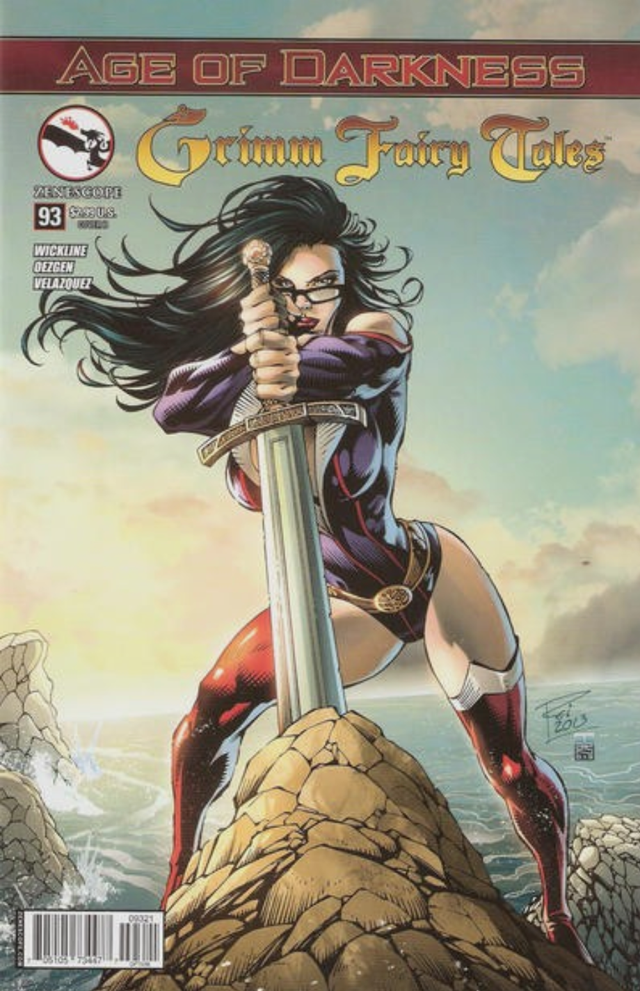 GRIMM FAIRY TALES #93 COVER B 2014 ZENESCOPE ENTERTAINMENT INC