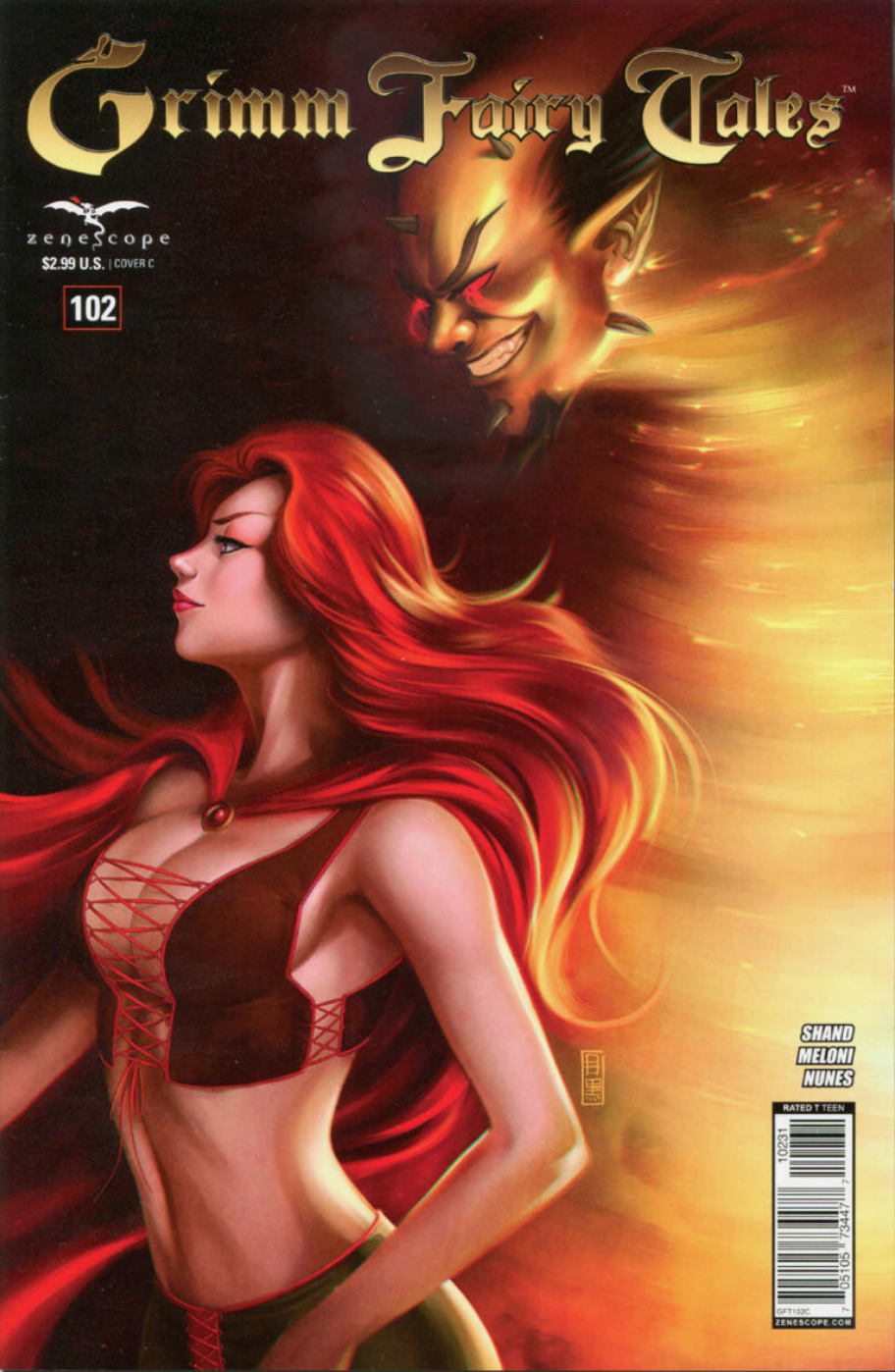 GRIMM FAIRY TALES #102 COVER C 2014 ZENESCOPE ENTERTAINMENT INC