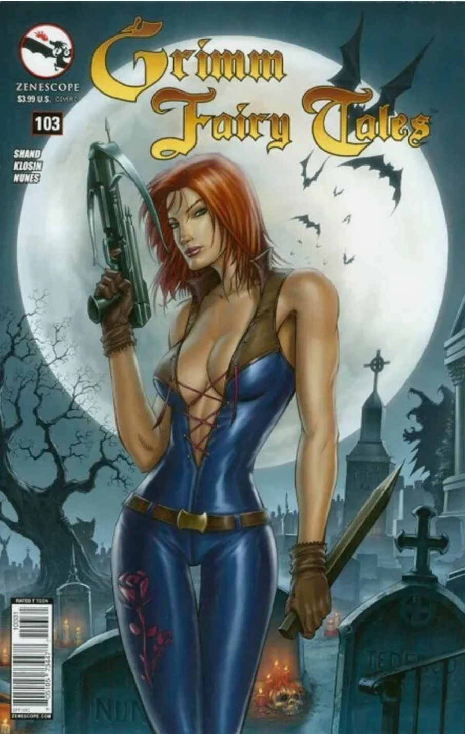 GRIMM FAIRY TALES #103 COVER C 2014 ZENESCOPE ENTERTAINMENT INC