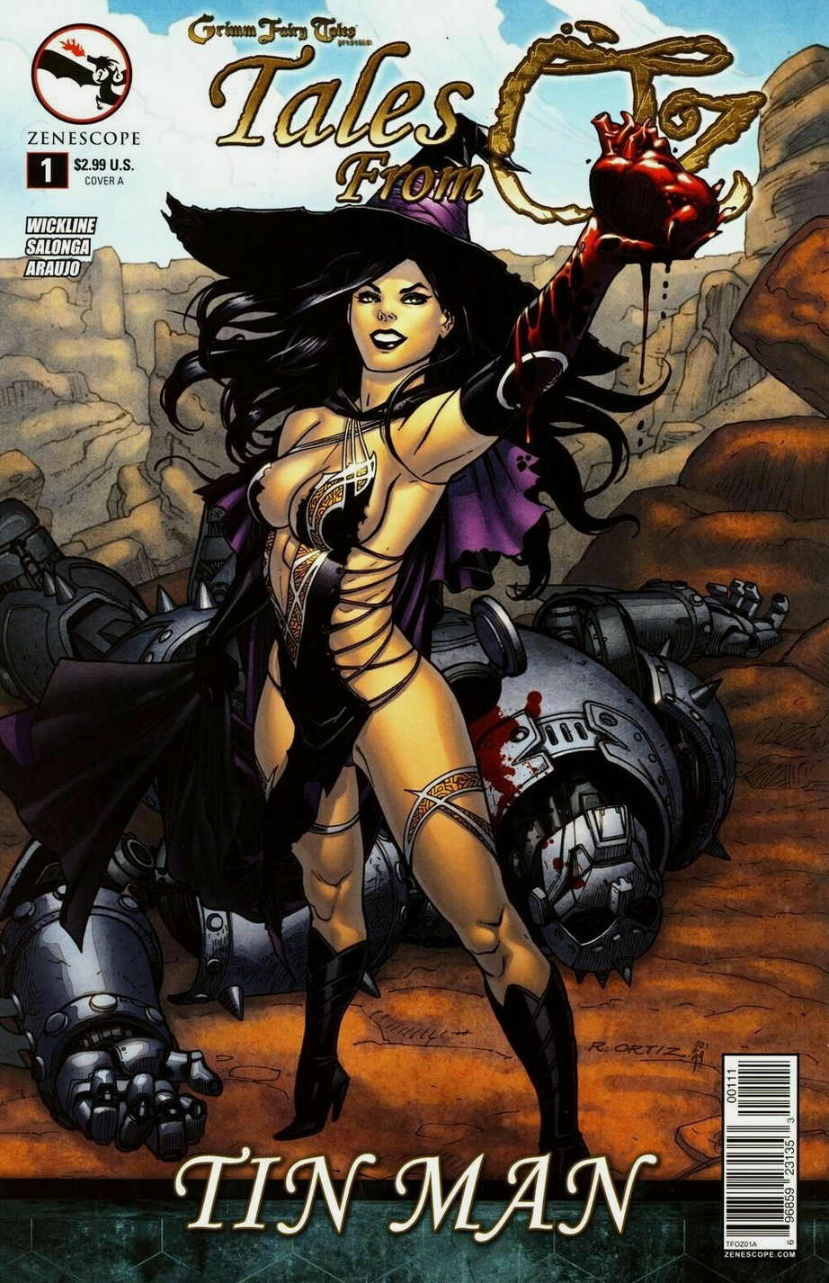GRIMM FAIRY TALES TALES FROM OZ #1 TIN MAN 2014 ZENESCOPE ENTERTAINMENT INC