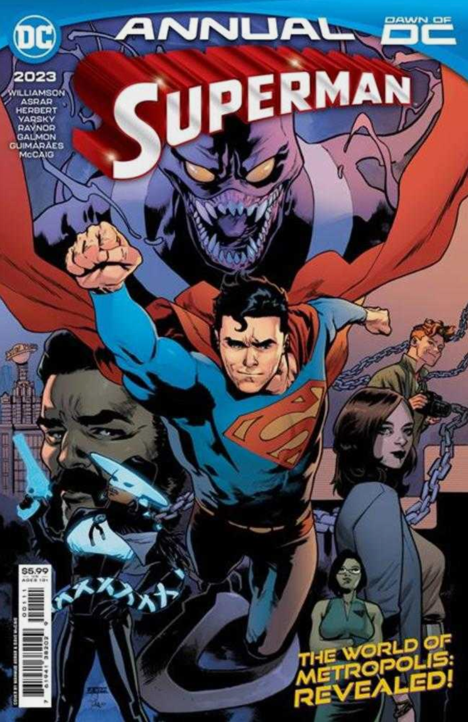 SUPERMAN 2023 ANNUAL #1 (ONE SHOT) CVR A MAHMUD ASRAR 2023 Superman DC COMICS