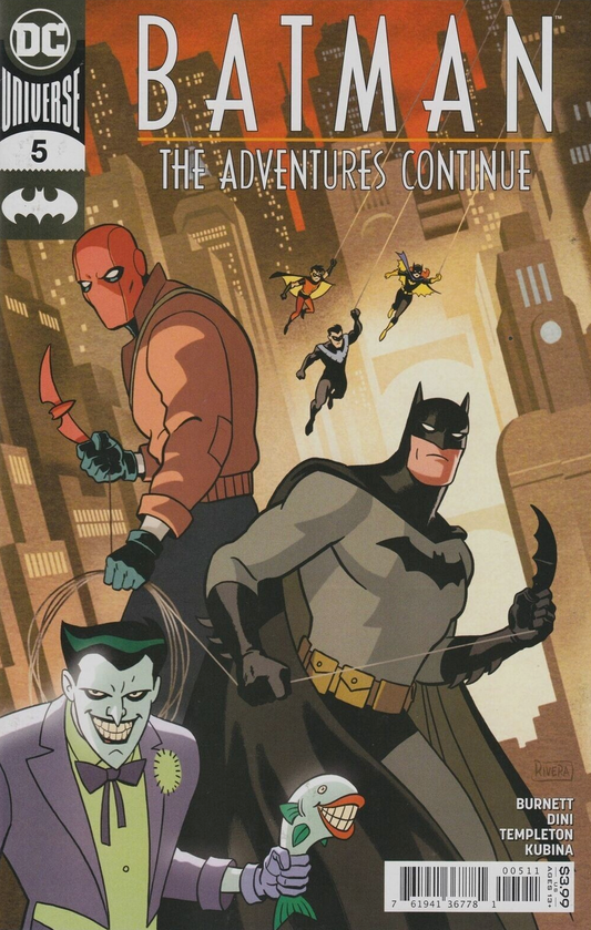 BATMAN THE ADVENTURES CONTINUE #5 (OF 7) CVR A PAOLO RIVERA & JOE RIVERA 2020 Batman DC COMICS