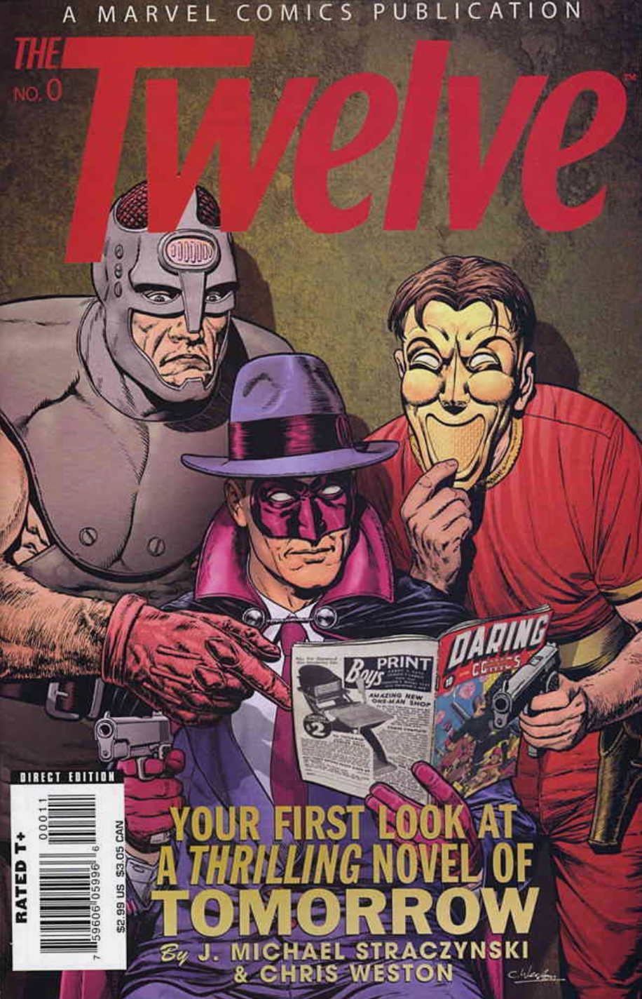 TWELVE #0 2008 MARVEL COMICS