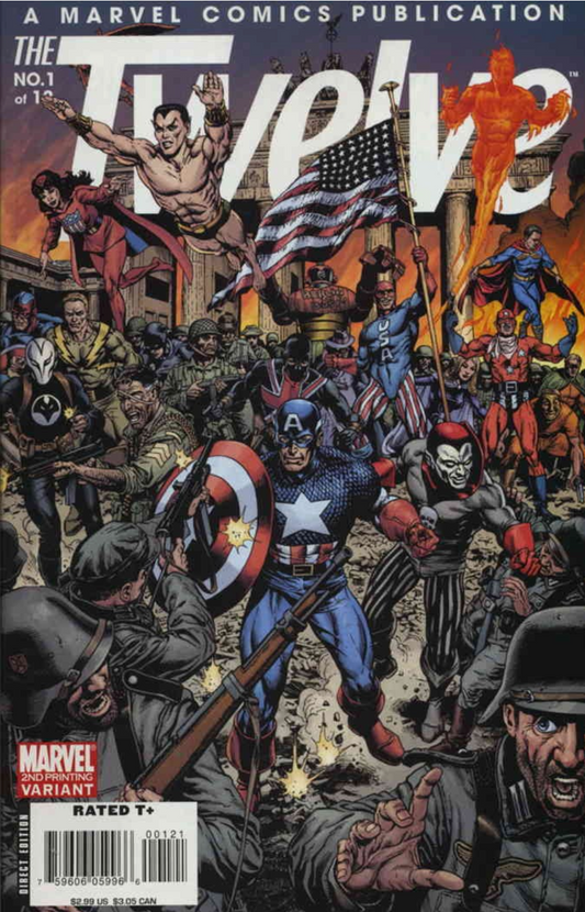 TWELVE #1 2ND PRNT VARIANT 2008 MARVEL COMICS