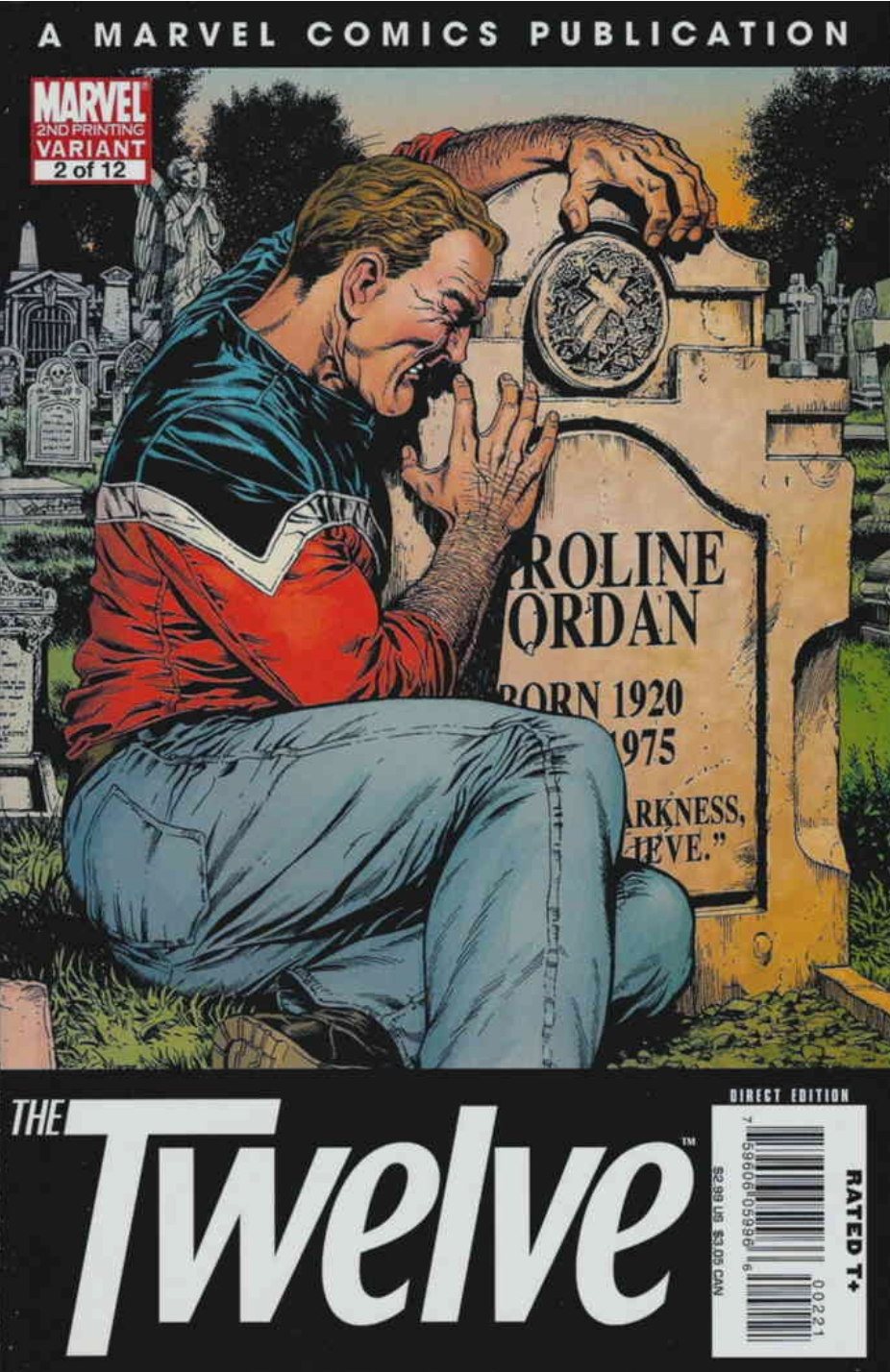 TWELVE #2 2ND PRINT VARIANT 2008 MARVEL COMICS