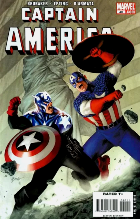 CAPTAIN AMERICA #40 2008 Captain America MARVEL COMICS