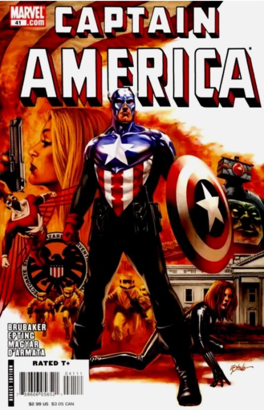 CAPTAIN AMERICA #41 2008 Captain America MARVEL COMICS