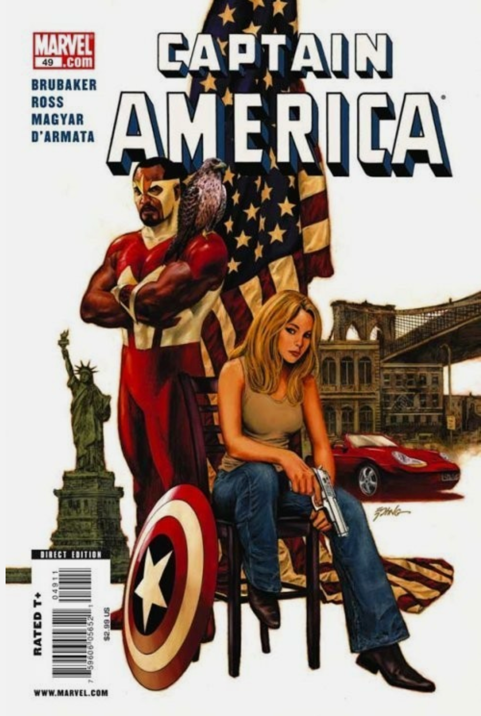 CAPTAIN AMERICA #49 2009 Captain America MARVEL COMICS