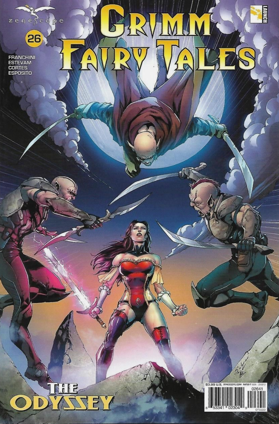 GRIMM FAIRY TALES #26 CVR D SALAZAR 2019 Grimm Fairy Tales ZENESCOPE ENTERTAINMENT INC