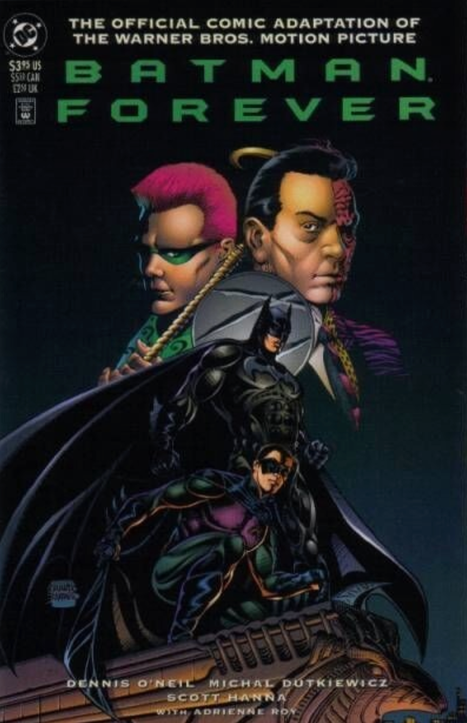 BATMAN FOREVER OFFICIAL COMIC ADAPTATION 1995 Batman DC COMICS