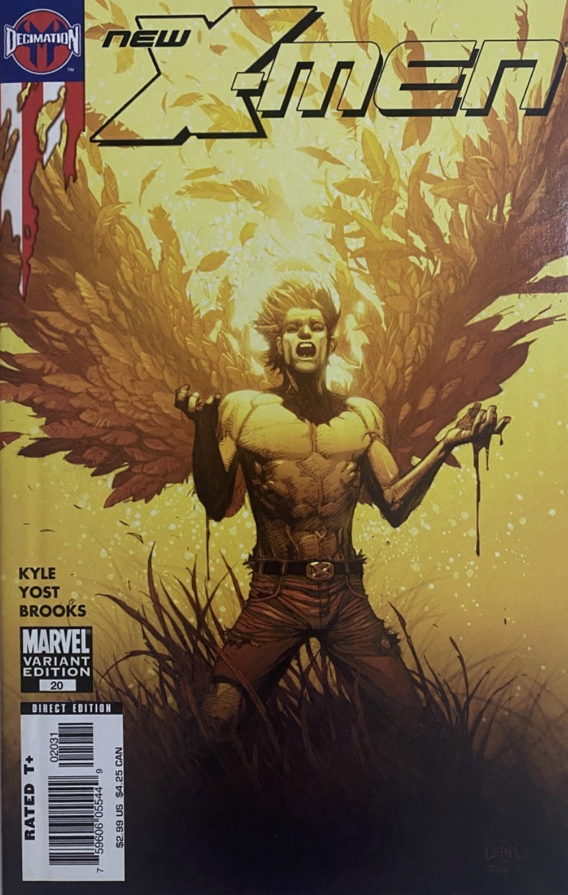 NEW X-MEN #20 2ND PRINT VARIANT 2006 New X-Men MARVEL COMICS