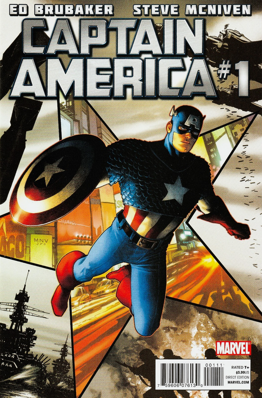 CAPTAIN AMERICA #1 2011 Captain America MARVEL COMICS