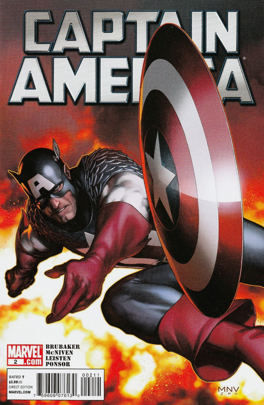 CAPTAIN AMERICA #2 2011 Captain America MARVEL COMICS