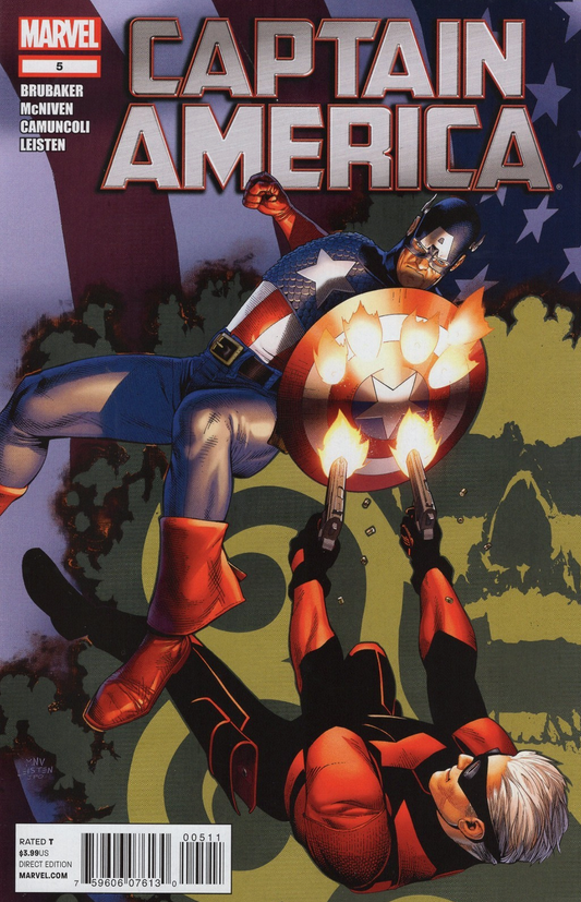 CAPTAIN AMERICA #5 2011 Captain America MARVEL COMICS