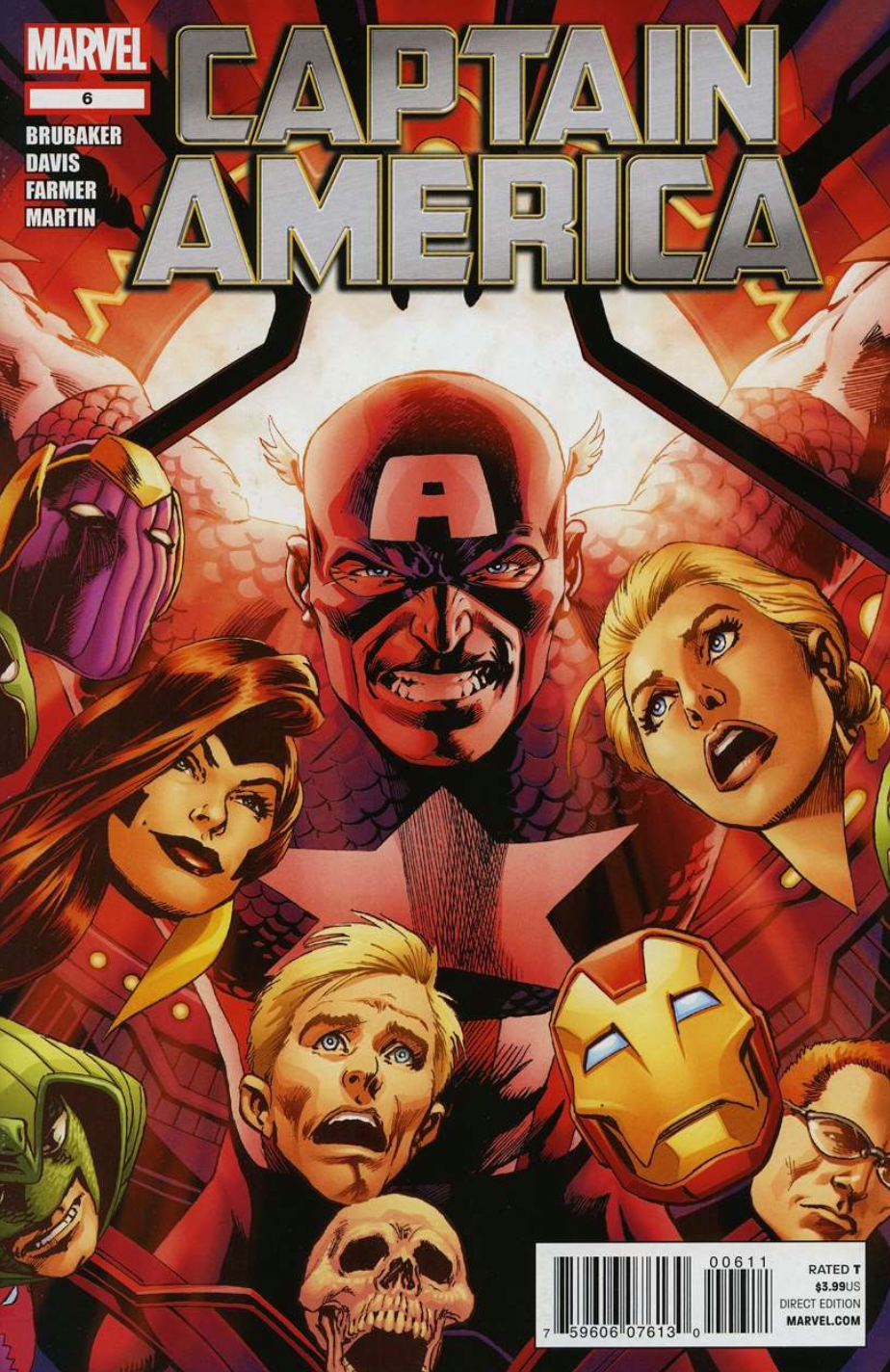 CAPTAIN AMERICA #6 2011 Captain America MARVEL COMICS