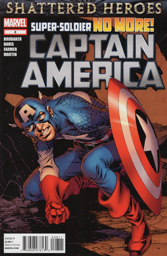 CAPTAIN AMERICA #8 2012 Captain America MARVEL COMICS