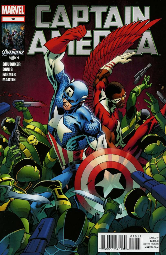 CAPTAIN AMERICA #10 2012 Captain America MARVEL COMICS