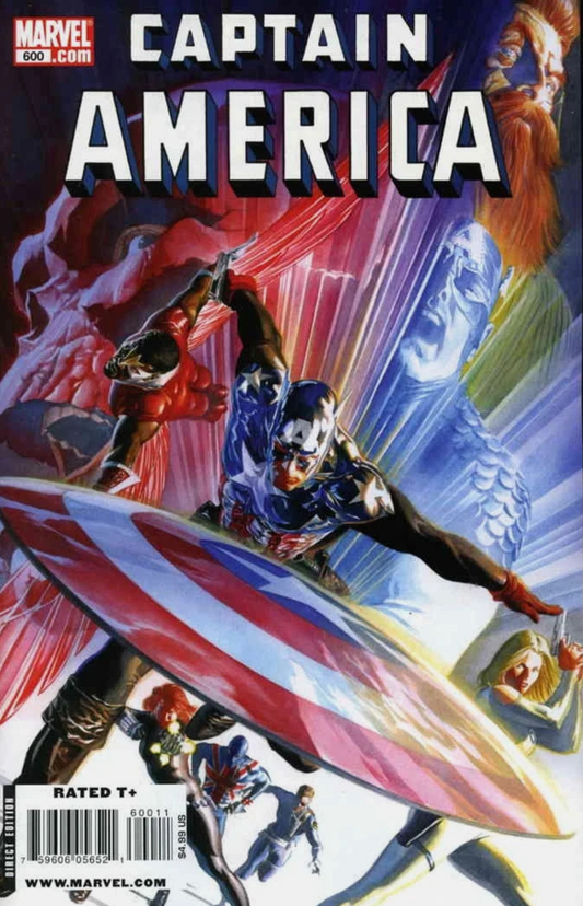CAPTAIN AMERICA #600 2009 ALEX ROSS COVER Captain America MARVEL COMICS