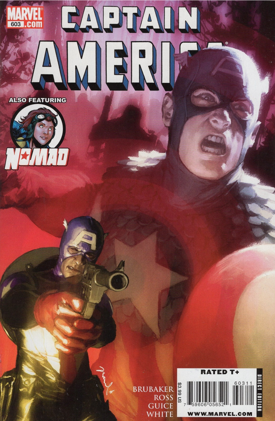CAPTAIN AMERICA #602 2010 Captain America MARVEL COMICS