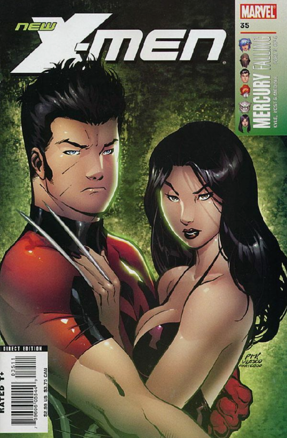 NEW X-MEN #35 2007 New X-Men MARVEL COMICS