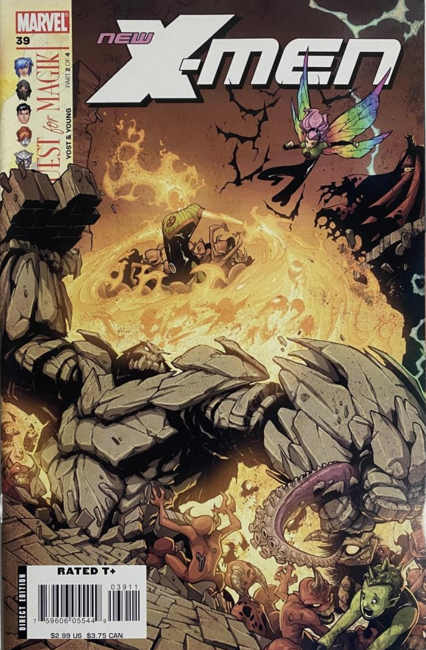 NEW X-MEN #39 2007 SKOTTIE YOUNG New X-Men MARVEL COMICS