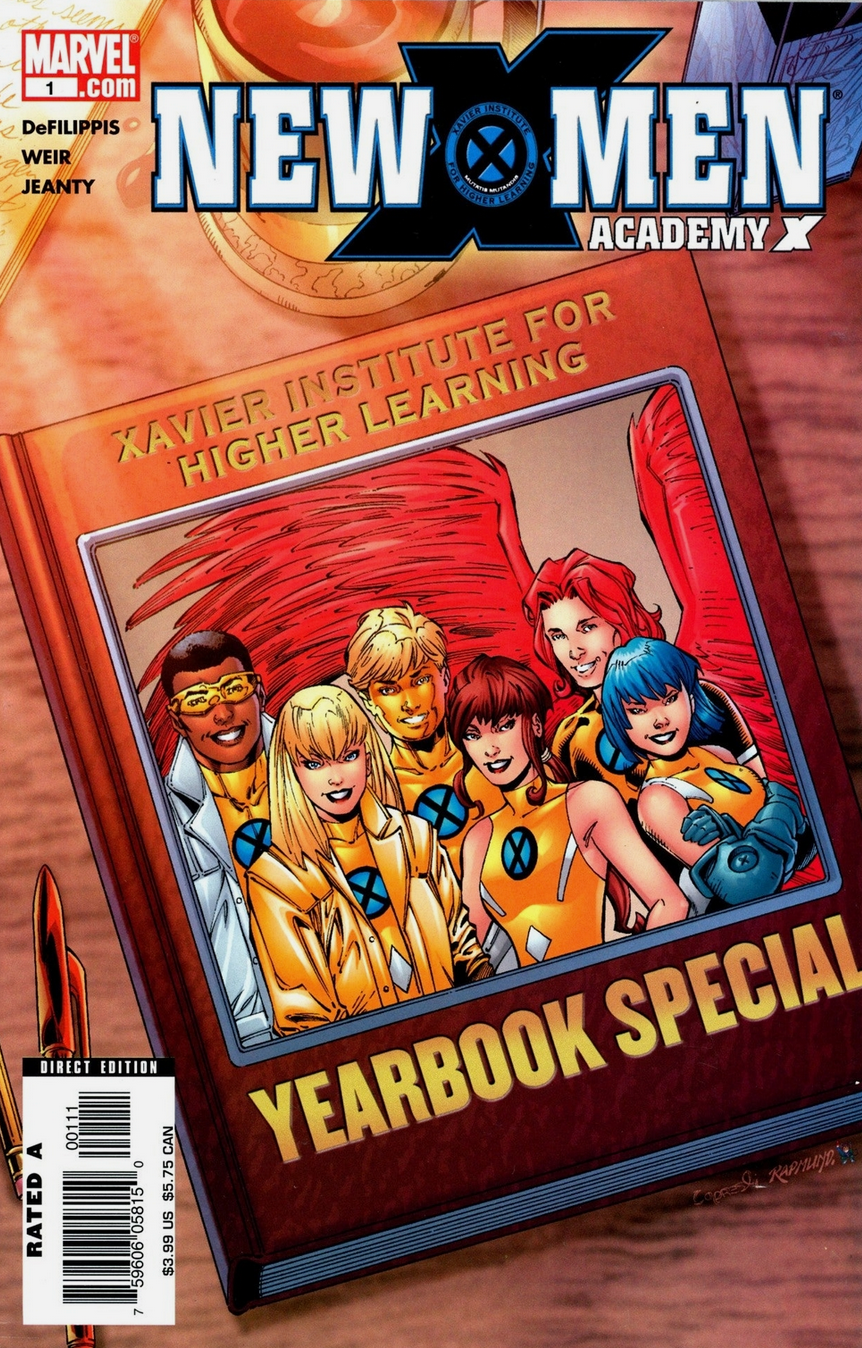NEW X-MEN ACADEMY X YEARBOOK SPECIAL #1 2005 New X-Men MARVEL COMICS