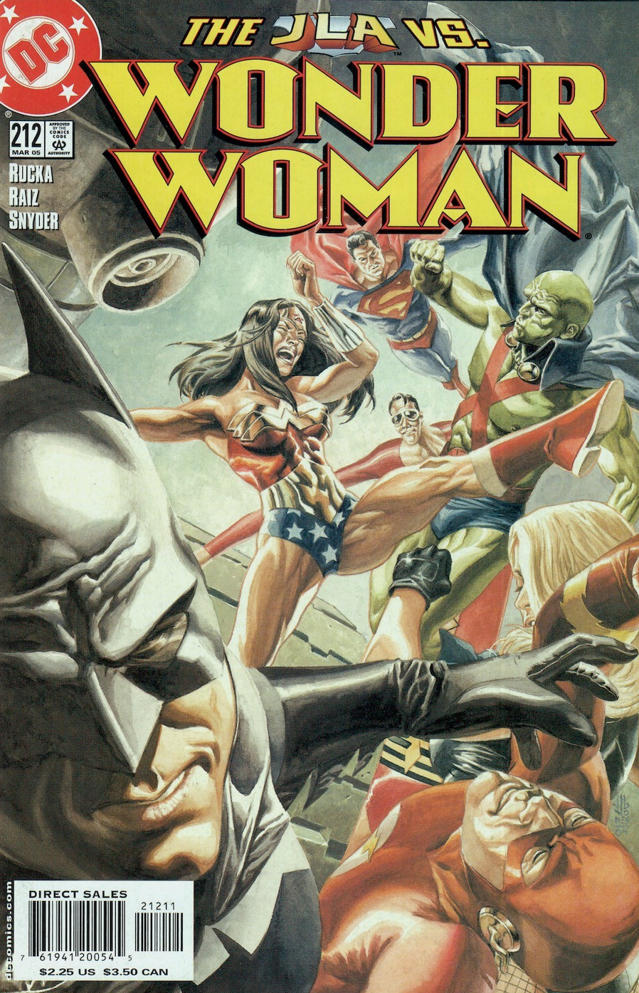 WONDER WOMAN #212 2005 Wonder Woman DC COMICS