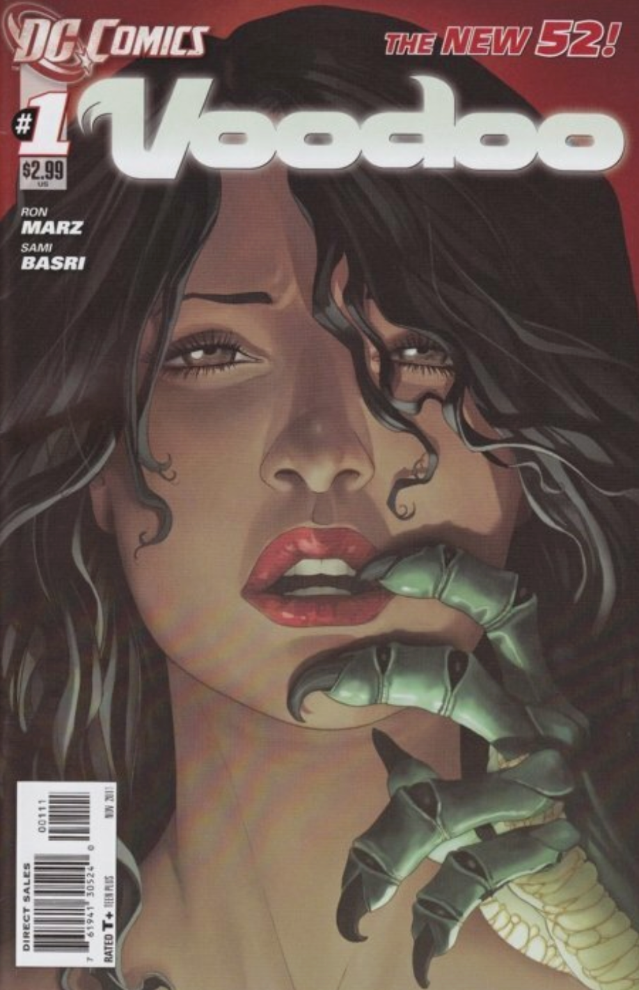 VOODOO #1 1ST PRINT 2011 DC COMICS