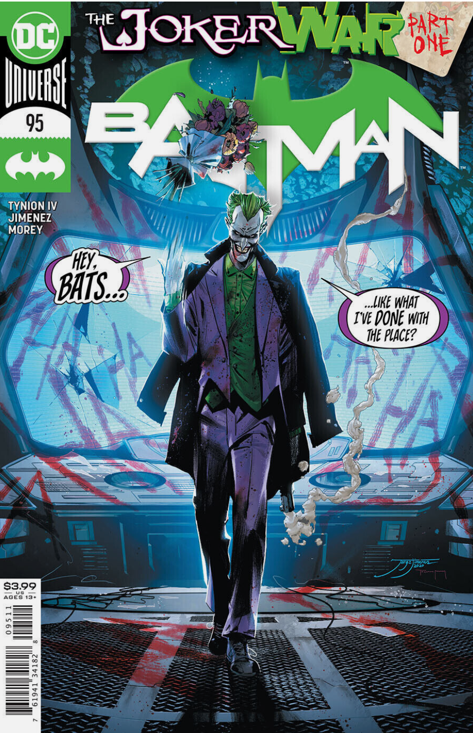 BATMAN #95 JOKER WAR 2020 comic DC COMICS