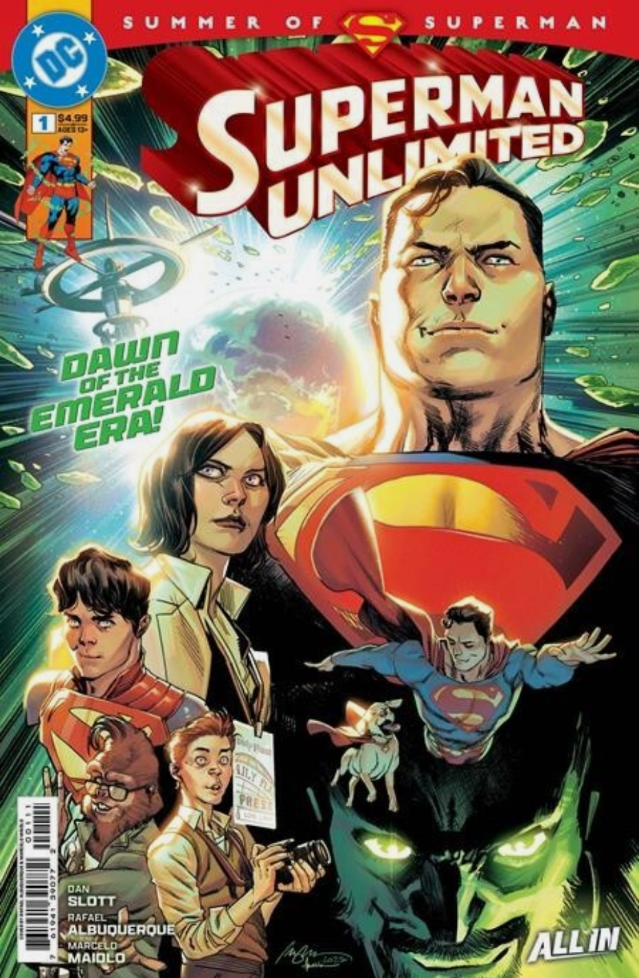 SUPERMAN UNLIMITED #1 CVR A RAFAEL ALBUQUERQUE 2025 DC COMICS