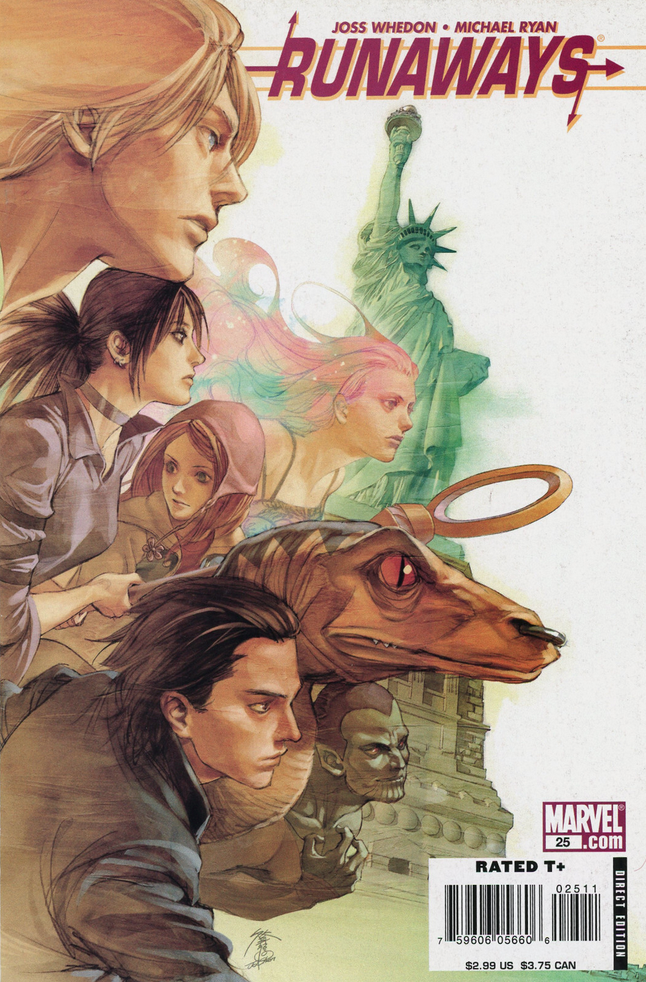 RUNAWAYS #25 2007 Runaways MARVEL COMICS