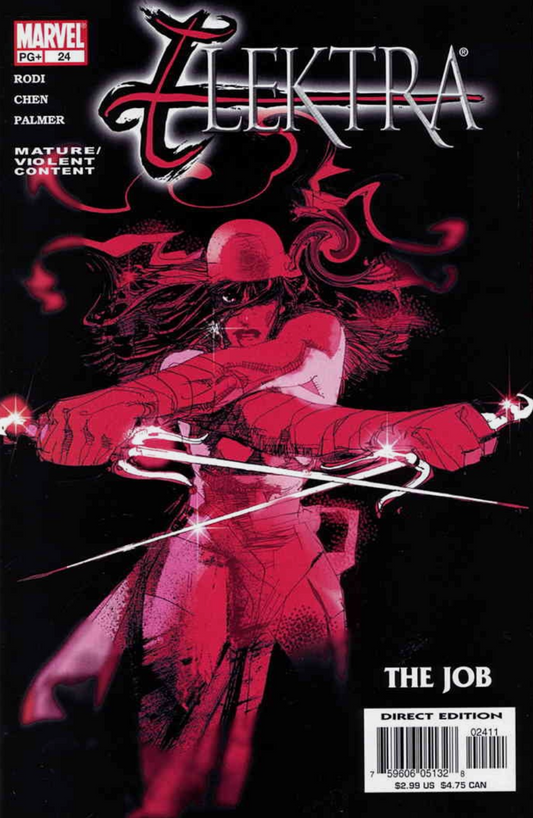 ELEKTRA #24 SIENKIEWICZ 2003 Elektra MARVEL COMICS