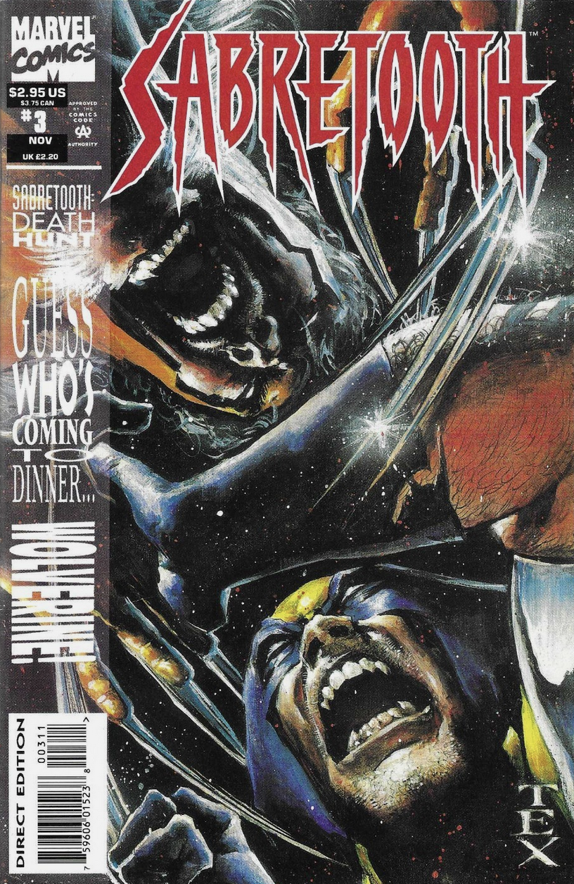 SABRETOOTH #3 1993