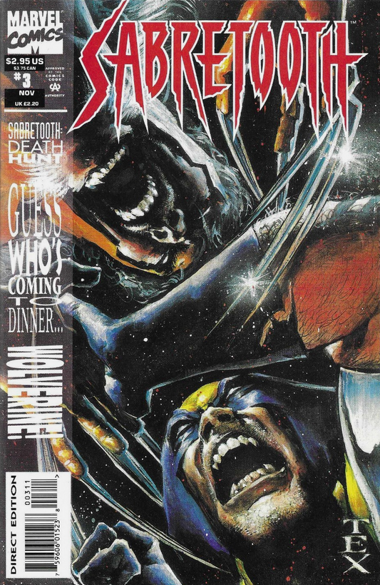 SABRETOOTH #3 1993