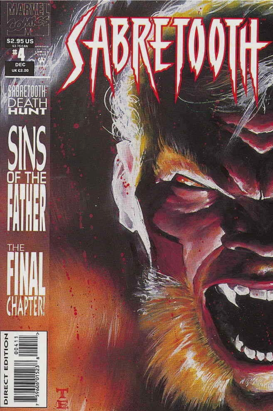 SABRETOOTH #4 1993