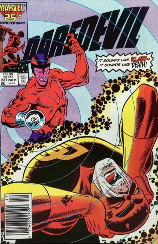 DAREDEVIL #237 1986 NEWSSTAND Daredevil MARVEL COMCS