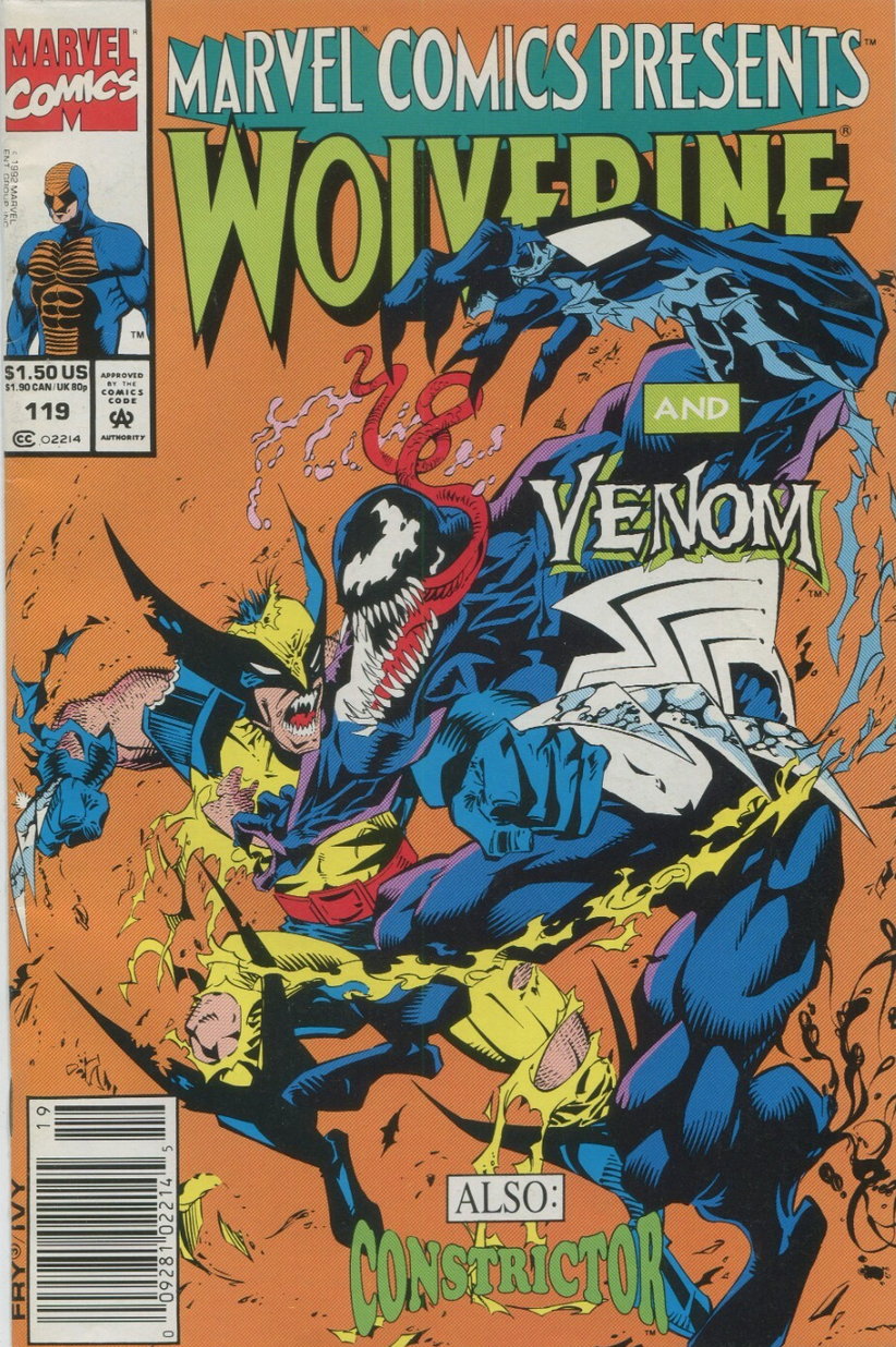 MARVEL COMICS PRESENTS #119 1993 NEWSSTAND Marvel Comics Presents MARVEL COMICS
