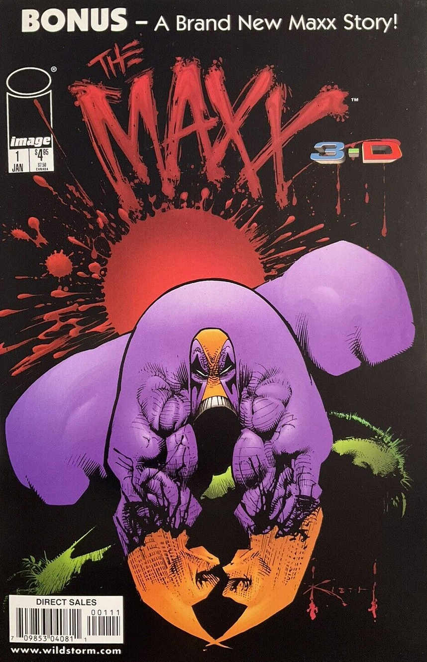 MAXX #1 3-D 1998 Maxx IMAGE COMICS